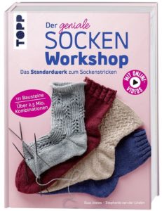 Cover Rezension Der geniale Sockenworkshop Stephanie van der Linden Ewa Jostes