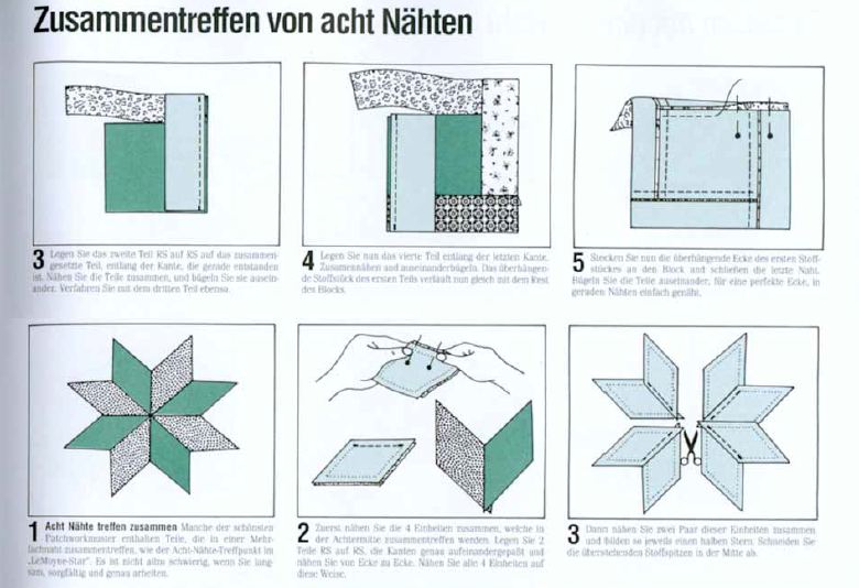 Rezension Das Grosse Buch Von Patchwork Quilt Und Applikation Von Linda Seward Gretels Werke Schones Fur Mich